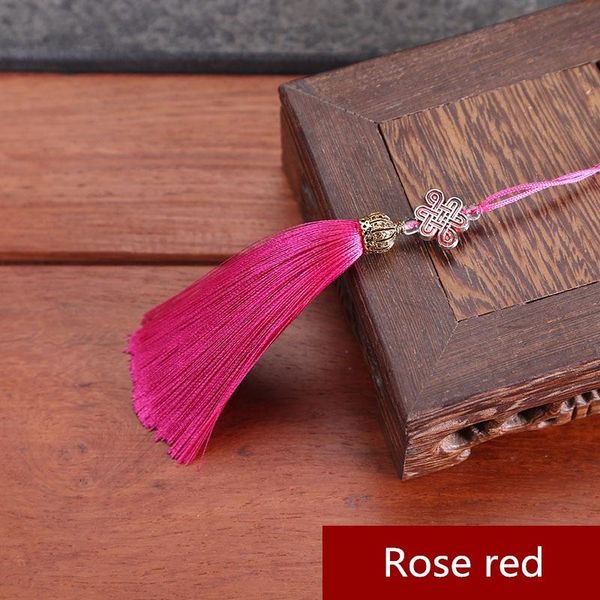 5pcs metal caps fringe trim bookmark silk tassels diy curtain clothes bag craft supplies classical style tassel pendant 17cm h jlljwi 
5pcs metal caps fringe trim bookmark silk tassels diy curtain clothes bag craft supplies classical style tassel pendant 17cm h jlljwi