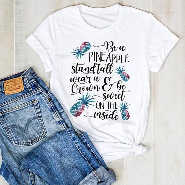 women's t-shirt women lady pineapple letter sweet fashion fruit beach ladies summer t tee tshirt womens female shirt clothes graphic t-, White
women's t-shirt women lady pineapple letter sweet fashion fruit beach ladies summer t tee tshirt womens female shirt clothes graphic t-, White