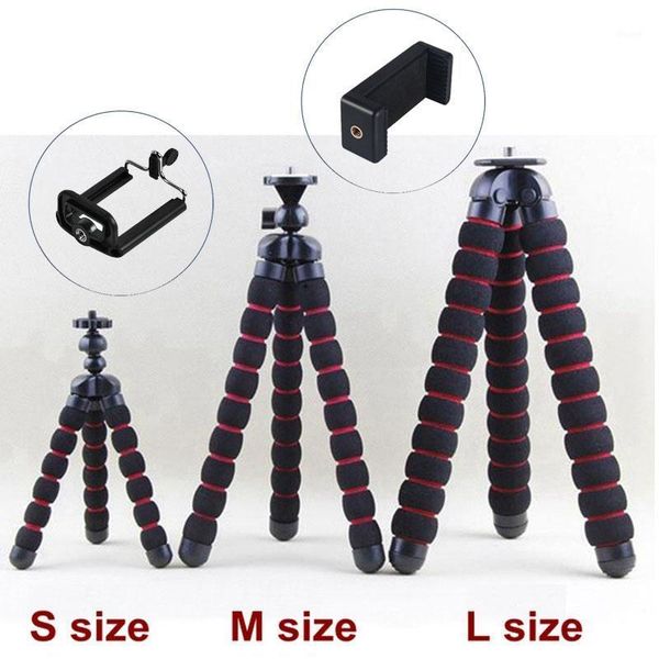 3 sizes sponge flexible ocs mini medium large size tripods stand bracket holder for mobile phone camera with retail box1
3 sizes sponge flexible ocs mini medium large size tripods stand bracket holder for mobile phone camera with retail box1