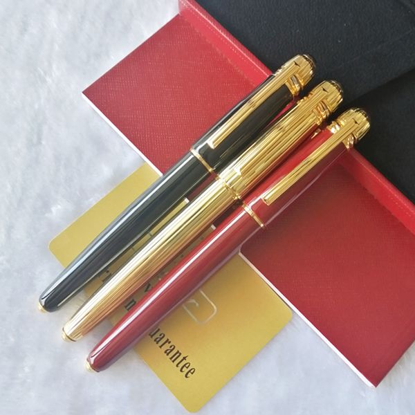 pure pearl classic red/gold smooth barrel golden clip writing smooth luxury roller ball pen+gift refills+gift plush pouch 
pure pearl classic red/gold smooth barrel golden clip writing smooth luxury roller ball pen+gift refills+gift plush pouch