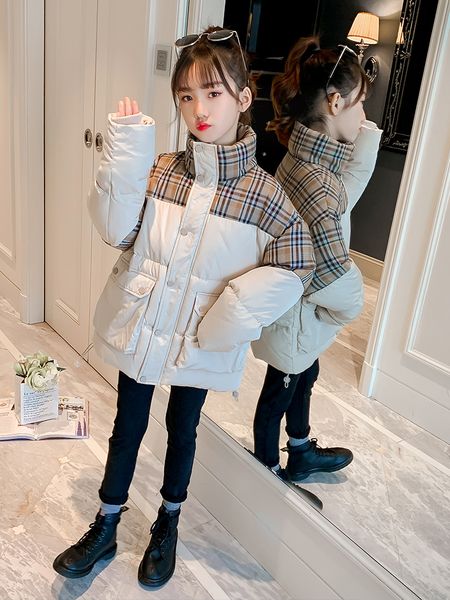 girls' winter western style bread clothes, down coats and cotton padded clothes 2020 thickened net red big children's, Blue;gray
girls' winter western style bread clothes, down coats and cotton padded clothes 2020 thickened net red big children's, Blue;gray