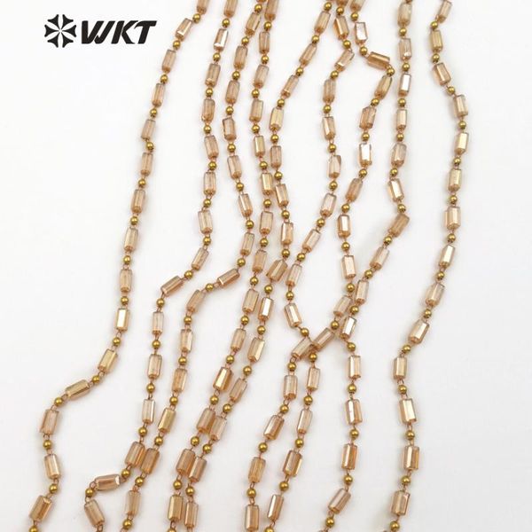 chains wt-rbc076 wkt light yellow gold color crytsal & brass beads chain rosary for diy women necklace bracelet jewelry making, Silver
chains wt-rbc076 wkt light yellow gold color crytsal & brass beads chain rosary for diy women necklace bracelet jewelry making, Silver