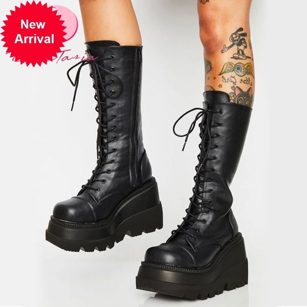 2021 the new new fashions ladies high boots deep braces women's chunky shoes, Black
2021 the new new fashions ladies high boots deep braces women's chunky shoes, Black