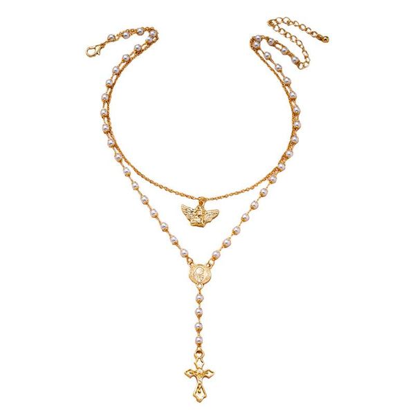 in in new gold цепь ручной руки жемчужные бусины крест христианский гео колье кулон ожерелье корейский мода шикарная вечеринка украшения, Golden;silver
in in new gold цепь ручной руки жемчужные бусины крест христианский гео колье кулон ожерелье корейский мода шикарная вечеринка украшения, Golden;silver