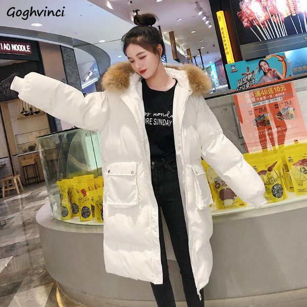 medium-long style parkas women fur hooded pocket solid zipper loose womens ulzzang korean style fashion leisure ins overcoats, Black
medium-long style parkas women fur hooded pocket solid zipper loose womens ulzzang korean style fashion leisure ins overcoats, Black