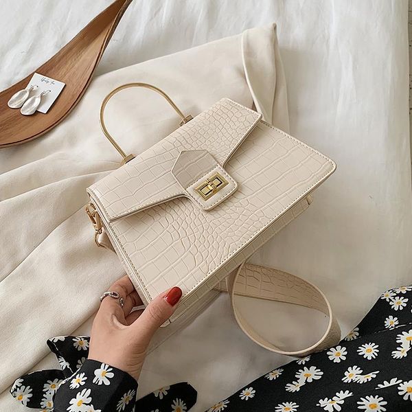 iron handle pu leather small crossbody bags for women 2020 new luxury fashion lock shoulder handbags and purses lady totes
iron handle pu leather small crossbody bags for women 2020 new luxury fashion lock shoulder handbags and purses lady totes