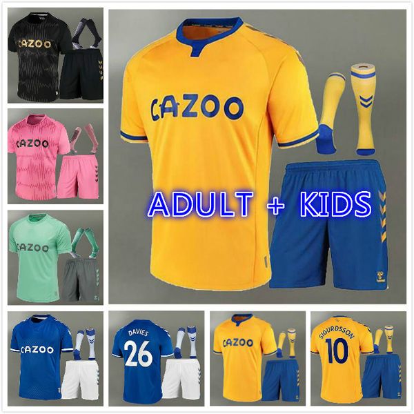 kids kit 2020 james rodriguez soccer jerseys sigurdsson kean delph gbamin andré gomes home away third 20 21 richarlison football shirt, Black;yellow
kids kit 2020 james rodriguez soccer jerseys sigurdsson kean delph gbamin andré gomes home away third 20 21 richarlison football shirt, Black;yellow