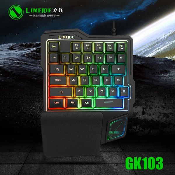 force magnesium gk103 one-handed keyboard colorful machinery handfeel chicken game mobile phone small keyboard useful product ha
force magnesium gk103 one-handed keyboard colorful machinery handfeel chicken game mobile phone small keyboard useful product ha