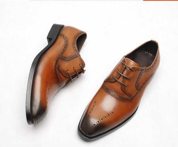 autumn new mens carved retro italian leather fashion oxfords shoes wedding party dress tuxedo suits oxfords shoes sapatos, Black
autumn new mens carved retro italian leather fashion oxfords shoes wedding party dress tuxedo suits oxfords shoes sapatos, Black