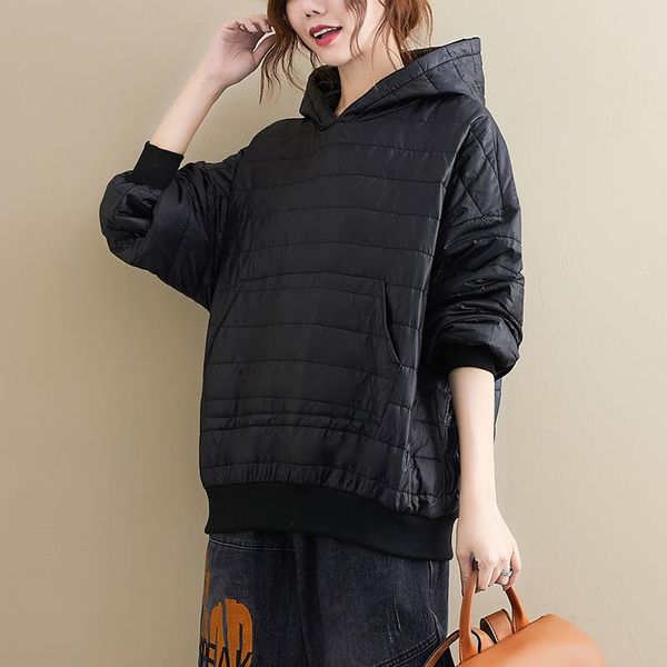 solid padded hoodies female tracksuits hooded coat long sleeved autumn winter sudaderas mujer 2020 women warm sweatshirts solid, Black
solid padded hoodies female tracksuits hooded coat long sleeved autumn winter sudaderas mujer 2020 women warm sweatshirts solid, Black