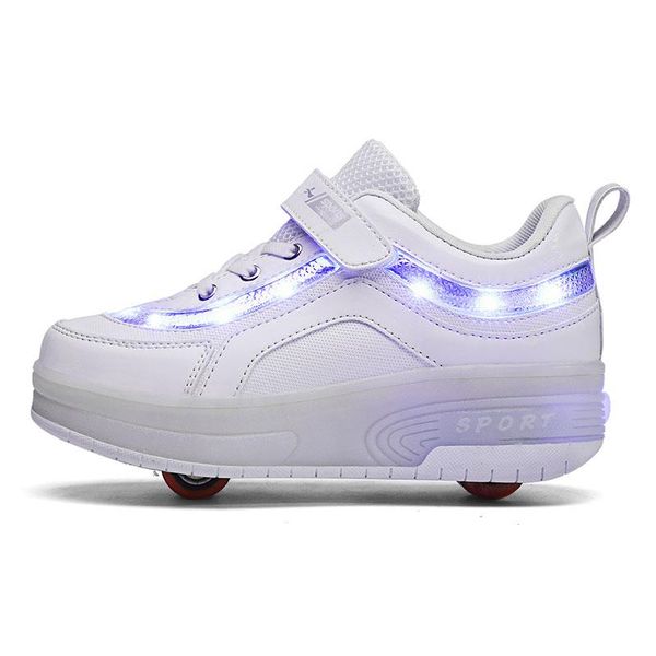 athletic & outdoor children two wheels luminous glowing sneakers black pink led light roller skate shoes kids boys girls usb charging
athletic & outdoor children two wheels luminous glowing sneakers black pink led light roller skate shoes kids boys girls usb charging