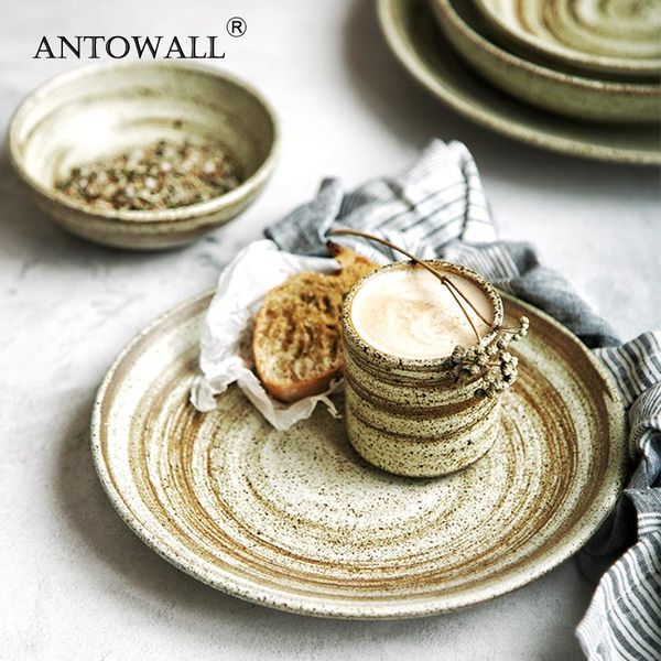 dishes & plates antowall handmade ceramic retro home restaurant deep dish canteen steak dinner plate rice bowl teacup tableware single produ
dishes & plates antowall handmade ceramic retro home restaurant deep dish canteen steak dinner plate rice bowl teacup tableware single produ