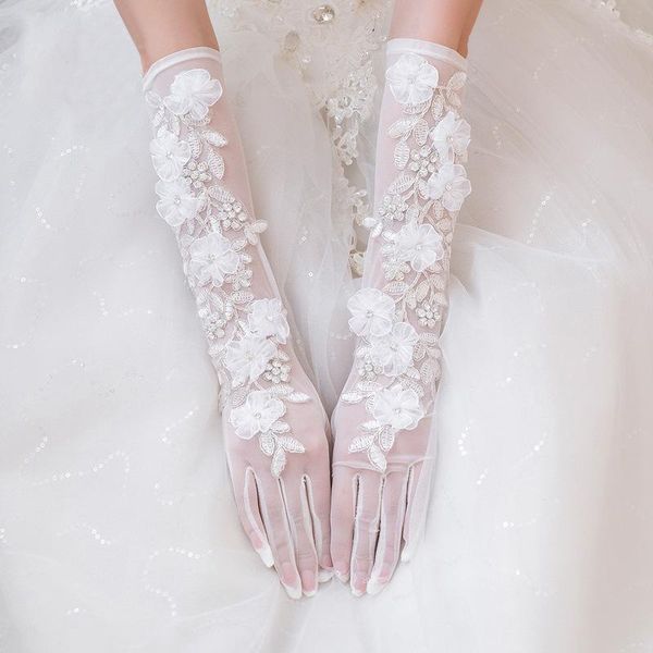 bride lace wedding gloves crystal beaded tulle flower bridal gloves women white finger long wedding accessories gants de marie h jllwjk
bride lace wedding gloves crystal beaded tulle flower bridal gloves women white finger long wedding accessories gants de marie h jllwjk