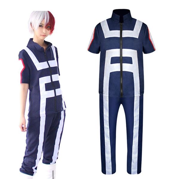my hero academia boku no hero academia cosplay costume men women school uniform gym training suit sportswear t shirt pants set, Black
my hero academia boku no hero academia cosplay costume men women school uniform gym training suit sportswear t shirt pants set, Black