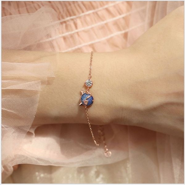 dby5j sky pure silver devil star design minority s925 korean student han feng personality girlfriends jewelry bracelet bracelet girl aixkn, Golden;silver
dby5j sky pure silver devil star design minority s925 korean student han feng personality girlfriends jewelry bracelet bracelet girl aixkn, Golden;silver