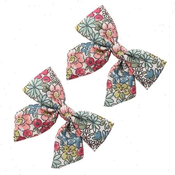 baby girls hair clips floral printing bows pin for children liberty cotton barrette kids summer accessories 2pcs set, Slivery;white
baby girls hair clips floral printing bows pin for children liberty cotton barrette kids summer accessories 2pcs set, Slivery;white