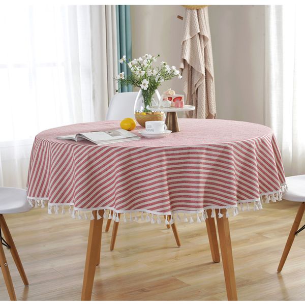 striped dustproof tablecloth tassels home decoration dining table cover kitchen table with cotton linen circular aisle living ro
striped dustproof tablecloth tassels home decoration dining table cover kitchen table with cotton linen circular aisle living ro