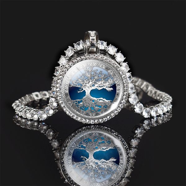 of fashion france zircon crystal chain necklace for women men life tree glass cabochon jewelry gift q1107, Silver
of fashion france zircon crystal chain necklace for women men life tree glass cabochon jewelry gift q1107, Silver