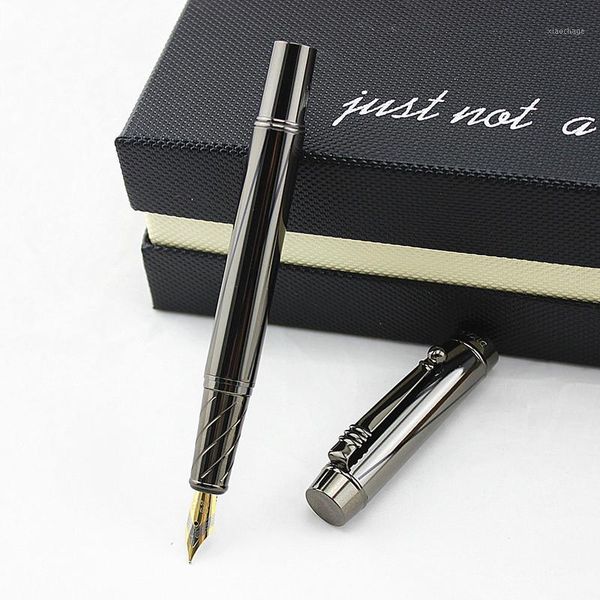 fountain pens dika wen metal gray pen 0.5mm nib ink stationery school office business gifts for students fountain1
fountain pens dika wen metal gray pen 0.5mm nib ink stationery school office business gifts for students fountain1