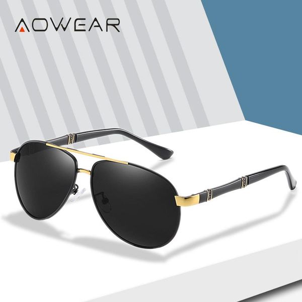 sunglasses aowear aviation polarized men pilot oversized polaroid sun glasses male 2021 retro driving with case gafas, White;black
sunglasses aowear aviation polarized men pilot oversized polaroid sun glasses male 2021 retro driving with case gafas, White;black