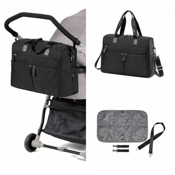 diaper bags bag, large tote stylish for mom and dad convertible travel baby bag +changing pad+stroller straps1
diaper bags bag, large tote stylish for mom and dad convertible travel baby bag +changing pad+stroller straps1