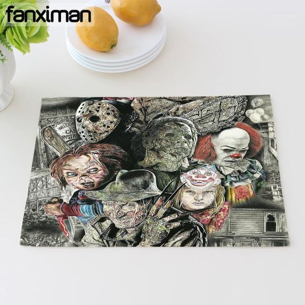 table napkin fanximan personalized horror movie pattern mat for dining kitchen decoration placemat wedding1
table napkin fanximan personalized horror movie pattern mat for dining kitchen decoration placemat wedding1