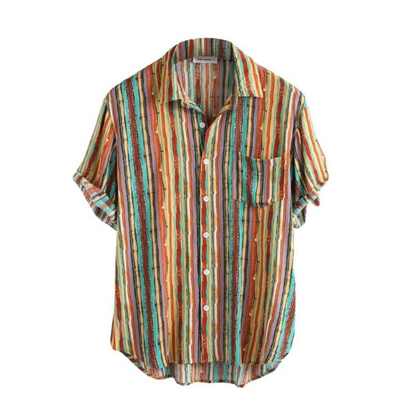 men's casual shirts striped printed street outdoor leisure travel lapel short-sleeved slim t-shirts#g30, White;black
men's casual shirts striped printed street outdoor leisure travel lapel short-sleeved slim t-shirts#g30, White;black