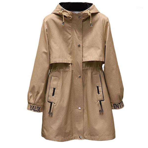 women's trench coats windbreaker women's medium long autumn winter loose overcome the jacket hooded coat1, Tan;black
women's trench coats windbreaker women's medium long autumn winter loose overcome the jacket hooded coat1, Tan;black