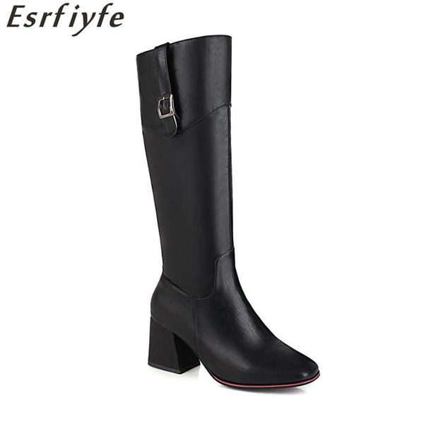 esrfiyfe 2020 new large size 34-50 women long boots woman knee high boots side zipeer square toe high heels knight women, Black
esrfiyfe 2020 new large size 34-50 women long boots woman knee high boots side zipeer square toe high heels knight women, Black