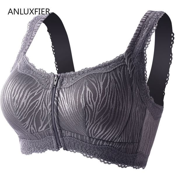 h9721 artificial prosthesis bra after breast cancer surgery no steel ring lingerie front zipper light soft breathable underwear 201021, Red;black
h9721 artificial prosthesis bra after breast cancer surgery no steel ring lingerie front zipper light soft breathable underwear 201021, Red;black