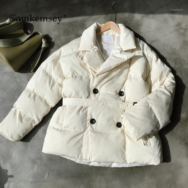 camkemsey winter coats women fashion turn down collar double breasted adjust waist down cotton padded winter parkas jackets1, Black
camkemsey winter coats women fashion turn down collar double breasted adjust waist down cotton padded winter parkas jackets1, Black