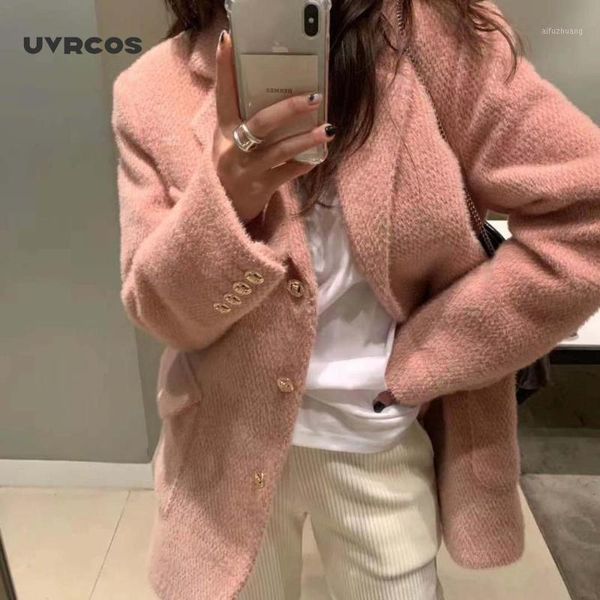uvrcos elegant women blazers vintage long sleeve autumn winter thick warm plush blazer jackets office ladies coats good quality1, White;black
uvrcos elegant women blazers vintage long sleeve autumn winter thick warm plush blazer jackets office ladies coats good quality1, White;black