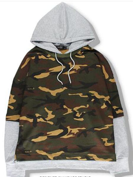 men's hoodies & sweatshirts 2021 spring /autumn fake two piece camouflage hoodie men/women fashion brand orignal design casual pullover, Black
men's hoodies & sweatshirts 2021 spring /autumn fake two piece camouflage hoodie men/women fashion brand orignal design casual pullover, Black