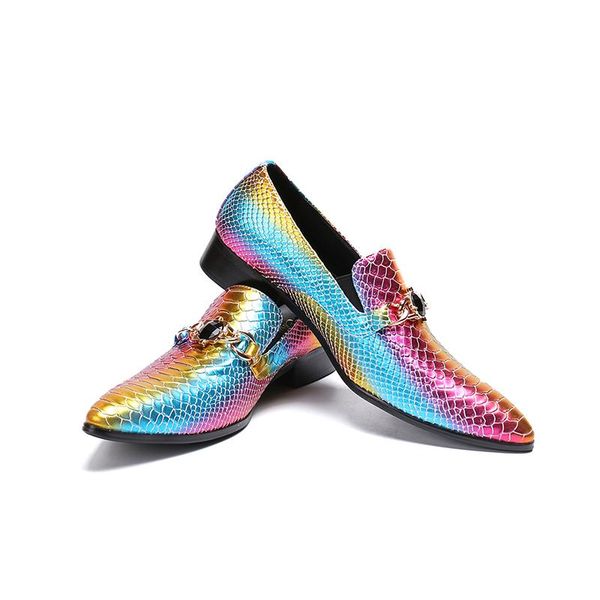 italian style painted leather men's formal shoes party slip on oxfords pointy toe rainbow color male dress shoes ing, Black
italian style painted leather men's formal shoes party slip on oxfords pointy toe rainbow color male dress shoes ing, Black