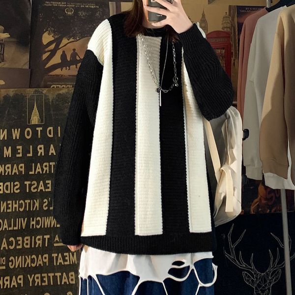 2021 new new winter arrival black-style black white stripes loose mesh bottomming clothes sale nj2t, White;black
2021 new new winter arrival black-style black white stripes loose mesh bottomming clothes sale nj2t, White;black