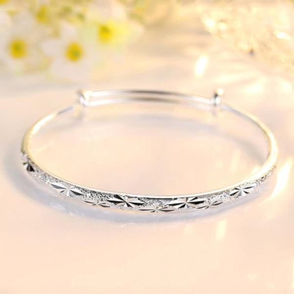 fine charms silver charm nice bangle bracelets for women wedding fashion jewelry christmas gifts h bbymee, Black
fine charms silver charm nice bangle bracelets for women wedding fashion jewelry christmas gifts h bbymee, Black