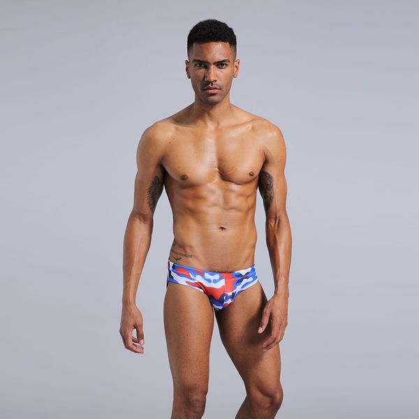 swimwear breathable underwear briefs printing swimming trunks triangle men bkini underpants men's swim shorts, Black;white
swimwear breathable underwear briefs printing swimming trunks triangle men bkini underpants men's swim shorts, Black;white