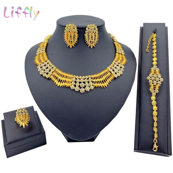 african classic jewelry sets women gold necklace bracelet earrings ring party fashion jewelry set wedding bridal crystal, Silver
african classic jewelry sets women gold necklace bracelet earrings ring party fashion jewelry set wedding bridal crystal, Silver