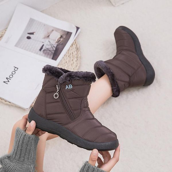 classics women shoes snow boots plush warm woman plus size shoes fashion casual ankle boots ladies waterproof non-slip promotion, Black
classics women shoes snow boots plush warm woman plus size shoes fashion casual ankle boots ladies waterproof non-slip promotion, Black