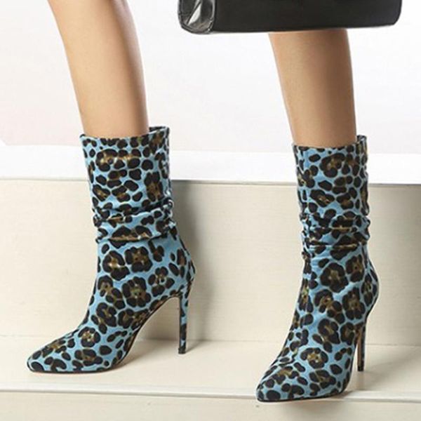 boots big size 48 leopard print stretch fabric thin heel pointed toe half knee high women slip-on mid-calf booty1, Black
boots big size 48 leopard print stretch fabric thin heel pointed toe half knee high women slip-on mid-calf booty1, Black