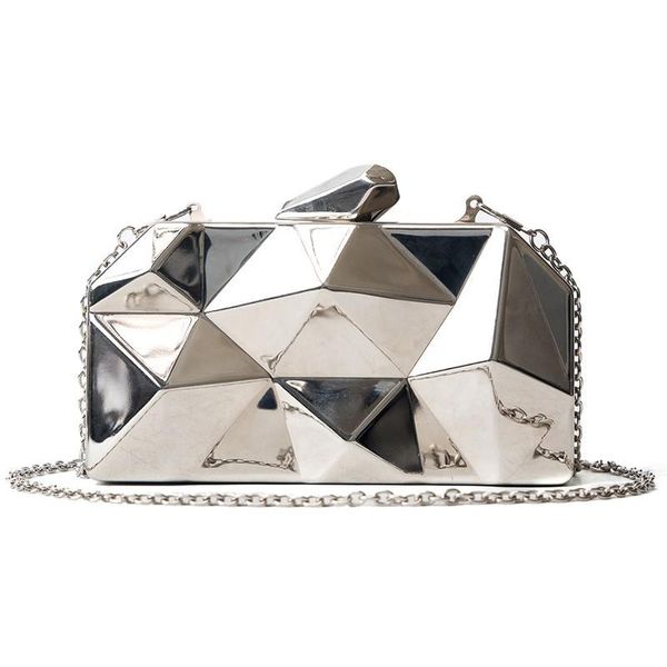 evening bags fashion geometric three-dimensional metal chain ladies handbag bag day clutches mini purse wedding party
evening bags fashion geometric three-dimensional metal chain ladies handbag bag day clutches mini purse wedding party