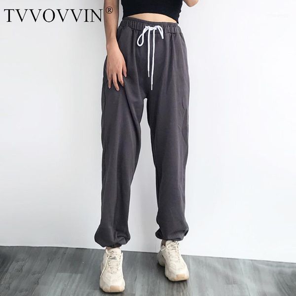 tvvovvin autumn new women's loose casual pants straight leg-tied sweatpants elastic high waist terry cotton trousers k52c1, Black;white
tvvovvin autumn new women's loose casual pants straight leg-tied sweatpants elastic high waist terry cotton trousers k52c1, Black;white