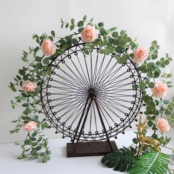 роскошь 190см розы ротана с густыми зелеными эвкалиптами листьев искусственные цветы для свадьбы украшения партии гирлянды венок sqcyvf
роскошь 190см розы ротана с густыми зелеными эвкалиптами листьев искусственные цветы для свадьбы украшения партии гирлянды венок sqcyvf