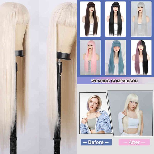 hair synthetic wigs cosplay i's a wig synthetic wigs long straight 60 blonde with bangs for white black women red pink brown daily use
hair synthetic wigs cosplay i's a wig synthetic wigs long straight 60 blonde with bangs for white black women red pink brown daily use