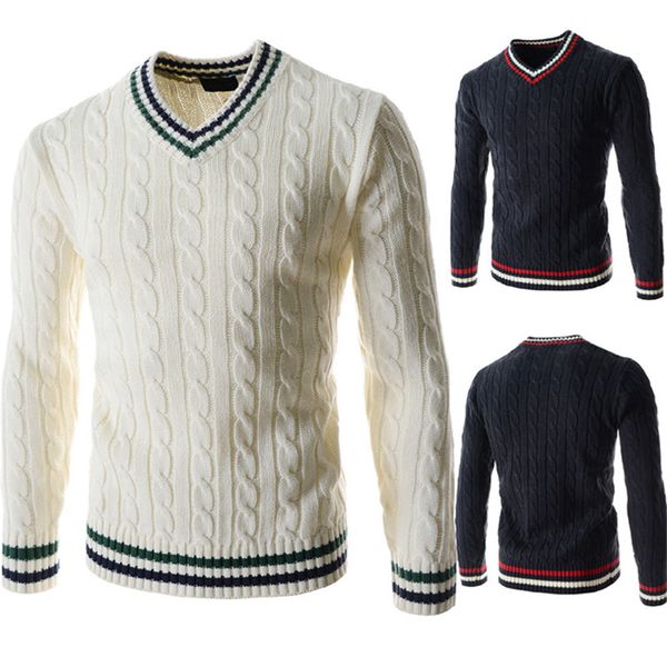fashion- mens pullover sweaters fashion panelled natural color sweaters casual v-neck long sleeve sweaters clothing for mens, White;black
fashion- mens pullover sweaters fashion panelled natural color sweaters casual v-neck long sleeve sweaters clothing for mens, White;black