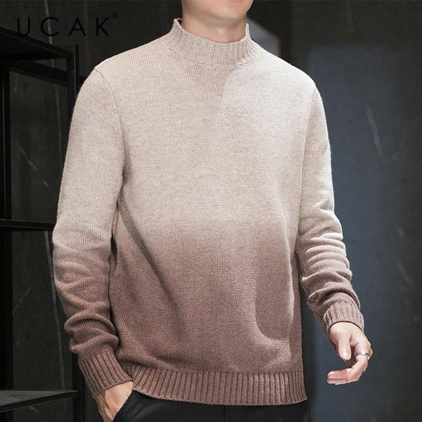ucak brand thick needle thickened wool sweater male clothes gradient wind streetwear knitting pullover homme u1019, White;black
ucak brand thick needle thickened wool sweater male clothes gradient wind streetwear knitting pullover homme u1019, White;black