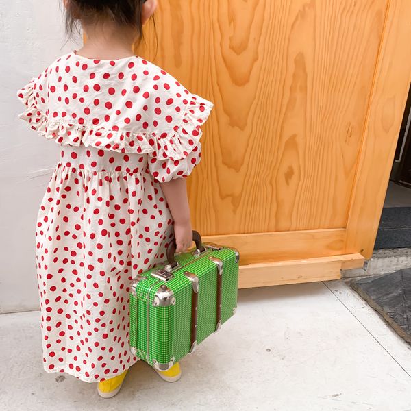 korean style cute girls dot long dress baby girl loose sleeve big turn-down collar dresses 1-7y t200624, Red;yellow
korean style cute girls dot long dress baby girl loose sleeve big turn-down collar dresses 1-7y t200624, Red;yellow