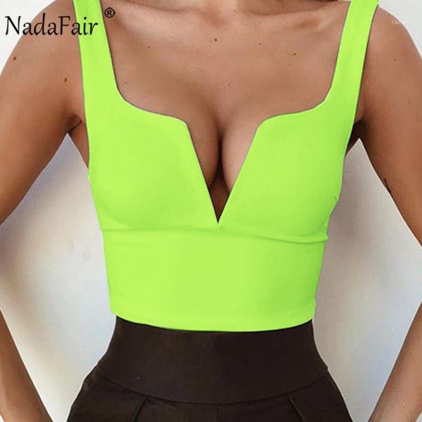 nadafair neon backless sleeveless v neck wrap tank women black red white green summer casual crop female1
nadafair neon backless sleeveless v neck wrap tank women black red white green summer casual crop female1