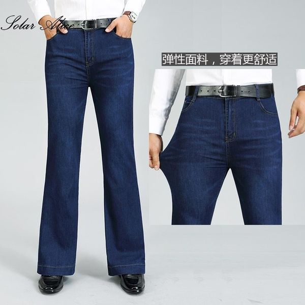 men's jeans 2021 four seasons mid-waist micro-flare stretch small flared fashion trend casual pants, Blue
men's jeans 2021 four seasons mid-waist micro-flare stretch small flared fashion trend casual pants, Blue