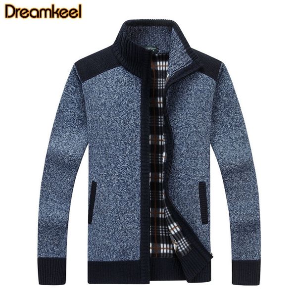 autumn winter new men's sweater thick coat male patchwork zipper outerwear casual slim fit sweaters jacket men's cardigan r 201022, White;black
autumn winter new men's sweater thick coat male patchwork zipper outerwear casual slim fit sweaters jacket men's cardigan r 201022, White;black